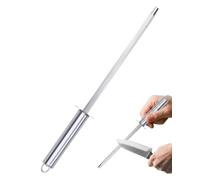 SCJJZ Affilacoltelli Manuale Professionale in Acciaio Inossidabile per Coltelli da Cucina Acciaio Affilacoltelli Affilatore Coltelli Acciarino Affilacoltelli Manuale per Casa e Ristorante