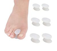 SCJJZ alluce valgo correttore,tutore alluce valgo,separatore dita piede,divaricatore alluce valgo,Tagliadita in silicone, 3 paia di correttori per alluce valgo (S/M/l)