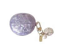 SCJLSDA Custodia protettiva per Huawei Freeclip carina, squisita fantasia kawaii con fiocco e stelle in stile cartone animato, custodia protettiva morbida in TPU per ragazze e ragazzi (viola)