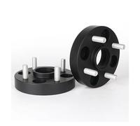 SCKCPNHNPP Adattatore Distanziale Ruota 2 Pezzi per Vectra per Adam per Astra Adattatore Distanziale Ruota con Foro Centrale per Auto M12x1.5 PCD 4X100 15 20 25 30 35mm 56.6mm(2PCS 30mm Black)