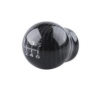 SCKCPNHNPP Cuffia Leva Cambio Pomello del Cambio Universale in Fibra di Carbonio A 5 O 6 velocità Leva Manuale con Adattatore Limitatore(6 Speed)