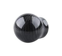 SCKCPNHNPP Cuffia Leva Cambio Pomello del Cambio Universale in Fibra di Carbonio A 5 O 6 velocità Leva Manuale con Adattatore Limitatore(No Mark)