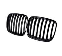 SCKCPNHNPP Griglia Radiatore 51137307599 51137307600 per X5 E70 X6 E71 2007-2014 Griglia Paraurti Anteriore Auto Nero Lucido Racing Sinistra Destra Griglia Paraurti Anteriore
