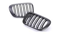 SCKCPNHNPP Griglia Radiatore per E46 Serie 3 2 Porte Coupé Cabriolet M3 Pre-Facembled Griglia A Doppio Rene Griglia A Doppia Stecca Nero Lucido Griglia Paraurti Anteriore(Matte Black)