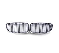 SCKCPNHNPP Griglia Radiatore per Serie 3 E90 2009 2010 2011 2012 Auto Paraurti Anteriore Rene Griglia Grill 2 Linea Doppia Stecca Cornice Cromata Griglia Paraurti Anteriore