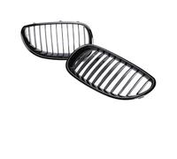 SCKCPNHNPP Griglia Radiatore per Serie 5 E60 E61 M5 2004-2009 Paraurti Anteriore Inferiore Griglia Inferiore Griglia Paraurti Anteriore(Single Glossy Black)