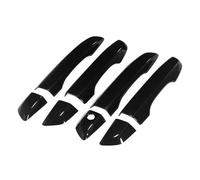 SCKCPNHNPP Leva Porta Interna per Civic per 10th Gen 2016-2021 Auto Maniglia Esterna della Porta Modanatura Copertura Trim W/Keyless Entry Decor Maniglia Porta Interna(Gloss Black)