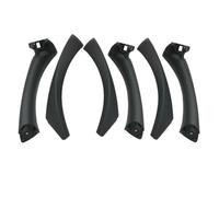 SCKCPNHNPP Maniglia Porta Ricambio per Serie 3 per E90 per E91 per E92 2005-2012 Beige/Nero/Carbonio/Grigio LHD RHD 6pc Maniglia per Portiera Interna Maniglia Porta Interna(RHD Black 6pcs)