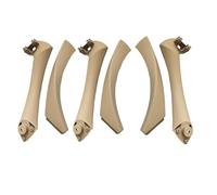 SCKCPNHNPP Maniglia Porta Ricambio per Serie 3 per E90 per E91 per E92 2005-2012 Beige/Nero/Carbonio/Grigio LHD RHD 6pc Maniglia per Portiera Interna Maniglia Porta Interna(LHD Beige 6pcs)