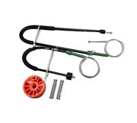SCKCPNHNPP Meccanismo Alzavetro per Megane II per Cabriolet per Convertibile 2002-2013 2014 2015 2016 Kit di Clip Riparazione per Regolatore Finestra Posteriore Sinistro Alzacristalli