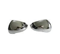 SCKCPNHNPP Retrovisore Copertura Specchietto Guida A Sinistra per X1 IX1 X2 IX2 U11 U12 U10 2023 2024 Adesivo Specchietto Retrovisore Laterale Parafango Modanatura Esterna Portiera(Silver)