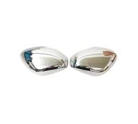 SCKCPNHNPP Retrovisore Copertura Specchietto per Armada per Patrol Y62 2017-2020 Adesivo Specchietto Retrovisore Laterale Calotta Parafango, Modanatura Esterna Portiere(Silver)