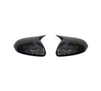 SCKCPNHNPP Retrovisore Copertura Specchietto per Hyundai per Sonata 11th 2024 Adesivo Specchietto Retrovisore Laterale Calotta Parafango Modanatura Esterna Portiera(Type B Carbon Look)
