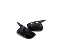 SCKCPNHNPP Retrovisore Copertura Specchietto per Kia per Rio 2011-2017 Adesivo Auto Copri Specchietto Retrovisore Laterale Clacson Parafango, Modanatura Esterna Portiera(No Turn Light Carbon Look)