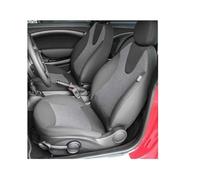 SCKCPNHNPP Set Copri Sedile per R57 per Cabrio 2015 2014-2009 2008 Coprisedili per Auto Cuscino Protettivo per Sedili Posteriori(Red,Low Version Rear Seats)