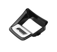 SCKCPNHNPP Telaio Pulsante Console Centrale per Golf 7 7.5 MK7 per Arteon per Jetta per Tiguan per Passat B8 Modifica Dell'adesivo Dell'emblema Rivestimento del Volante Dell'auto