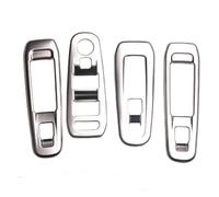 SCKCPNHNPP Telaio Pulsante Console Centrale per Peugeot 308 ABS Interruttore Alzacristalli Pulsante Alzavetro Pannello Decorativo Adesivo Accessori Auto(ABS Carbon Fiber)