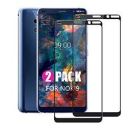 SCL Nokia 9 PureView Vetro Temperato Nokia 9 PureView Pellicola per Nokia 9 PureView, 3D Copertura Totale Pellicola Protettiva (3-Pezzi), 9H Durezza, Anti-graffio, Anti-Impronta, Senza Bolle