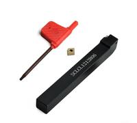 SCLCL1212H06 Portautensili Strumento per tornio a mano sinistra 12x100mm Supporto per tornitura CCMT0602 Inserto in acciaio legato compatibile Portautensili Inserto in carburo Strumento di tornitura a