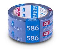 Scley Nastro per mascheratura, Larghezza nastro di crepa 30mm, Lunghezza 33m, 2 pezzi di nastro da pittore, blu, Nastro in Carta per Mascheratura Serie *586*, A0300-860230