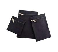 Sclmgo 3 Pezzi Da Cucire Nella Tasca Laterale con Cerniera, Tasca di Da Viaggio per Felpe con Cappuccio