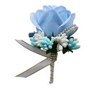 Sclmgo Accessori Decorativi per Lo Sposo con Simulati, lago