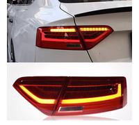 SCMDNOZ Fanale Posteriore per Audi A5 S5 RS5 2008 2009 2010 2011 2012 2013 2014 2015 2016, Sinistro Destra Freno Luci Stop Lampada Parcheggio Blocchi Fari Posteriori Ricambio Accessori,2008-2012