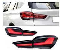 SCMDNOZ Fanale Posteriore per BMW X1 F48 2016 2017 2018 2019, Sinistro Destra Freno Luci Stop Lampada Parcheggio Blocchi Fari Posteriori Ricambio Accessori,Blackened