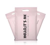 SCMYZLYD Buste per corrieri, Biodegradable Waterproof Self Seal Poly Mailer Bags Pink 25.5x37x6cm Pack Of 50