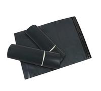 SCMYZLYD Buste per corrieri, Pack Of 100 Black Self Adhesive Plastic Poly Courier Bags Multiple Sizes(17x30cm(2.3g))