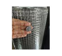 SCMYZLYD Foglio in Rete di Acciaio Inossidabile, 304 Stainless Steel 12mm Aperture Welded Wire Mesh Silver Multiple Sizes Pack of 2(1.2x3m)