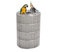 SCMYZLYD Foglio in Rete di Acciaio Inossidabile, Stainless Steel Welded Wire Mesh, 10cm x 1cm Openings, Multiple Sizes(1.2mx10m(47.2inx32.8ft))