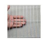 SCMYZLYD Foglio in Rete di Acciaio Inossidabile, Welded Chicken Wire Mesh 0.9x3.9 inch Openings Silver Multiple Sizes Pack of 2(0.8x3m)