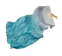 SCMYZLYD Ventagli per Danza del Ventre, 1 Paio di ventagli SilkVeil da Donna, Lunghi Pieghevoli, Sinistra a Destra, for adorazione, lode, Danza, Festa, palcoscenico, spettacoli(Orange,210cm 1pair)