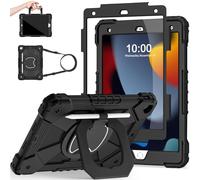 Scnioy Custodia per iPad 9a generazione iPad 9th Generation iPad 9th 8th 7th Generation iPad 10.2 pollici iPad 9th Gen Cover con pellicola protettiva per schermo portapenne TabletCases per bambini