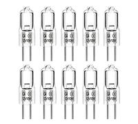 SCNNC Lampadina Alogena G4 12V 10W Dimmerabile Bianco Caldo, Lampadina Alogena a Capsula G4 per Cappa da Cucina, Sostituzione Lampadine, 10 Pezzi