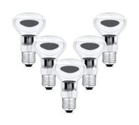 SCNNC Lampadina Riflettore E27 R63 AC220-240V Dimmerabile, 550LM Bianco Caldo 2700K Lampadina Faretto R63 E27 Lampadine per Lampada Lava, Plafoniera, Lampadario, Confezione da 5