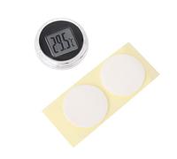 Scnvsi Termometro Digitale Durevole Orologio Misuratore per Moto Impermeabile Moto Interni Orologi Accessori per Strumenti