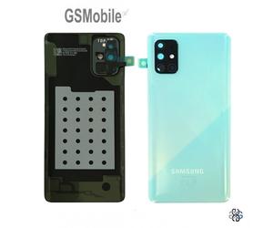 Scocca Batteria Lente Cove Fotocamera Lens Samsung Galaxy A71 A715 Originale