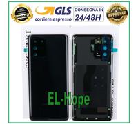 SCOCCA BATTERIA POSTERIORE ORIGINALE SAMSUNG GALAXY S10 LITE SM-G770 PRISM NERO