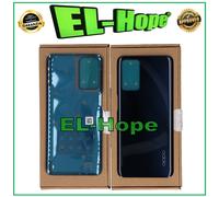 COPERCHIO BATTERIA POSTERIORE ORIGINALE SERVICE OPPO A16 CPH2269 BACK CASE NERO