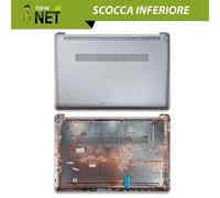 Scocca Inferiore compatibile con HP 15z-gw 15z-gw000 15z-gw0xx Argento