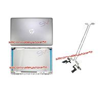 Scocca Lcd Back Cover Lcd HP 250 G8 15-DW 15-GW Argento Scuro Cerniere 255 G8