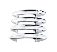 Scocca Maniglia Esterna Compatibile Con Ford Per Ecosport 2018-2022 Auto Porta Esterna Ciotola Coperchio Protettivo Maniglia Esterna Decalcomania Rivestimento Anteriore Posteriore Set(1hole silver)