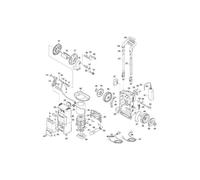 SCOCCA POSTERIORE HP S550 ORIGINALE STIGA - 118820973/0