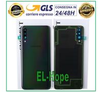 SCOCCA POSTERIORE ORIGINALE SAMSUNG GALAXY A70 SM-A705 BACK COVER VETRO NERO