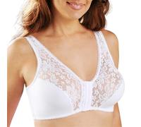 SCOCCA Reggiseno a Copertura Totale con correttore posturale con Chiusura Frontale - Reggiseni con Supporto per la Schiena Senza Fili da Donna
