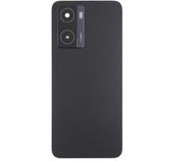 Scocca vetro Copri batteria Cover Back posteriore Per OPPO A57s CPH2385, Ricambio Pari Originale Con Vetro Fotocamera Lens Lente compreso, Nero Black