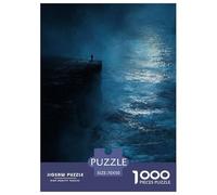 Scogliera sul Mare Jigsaw 1000Pcs Persone Sole Adulti E Bambini Festa Aziendale Regalo Per Amore Amico 70x50cm/1000pcs