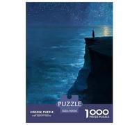 Scogliera sul Mare Jigsaw 1000Pcs Persone Sole Adulti E Bambini Rilassamento Intelligence Regalo Per Amore Amico 70x50cm/1000pcs